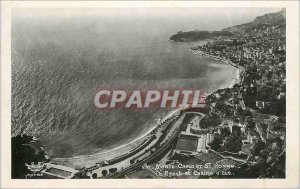 Modern Postcard Monte Carlo and St Roman The Beach casino of summer