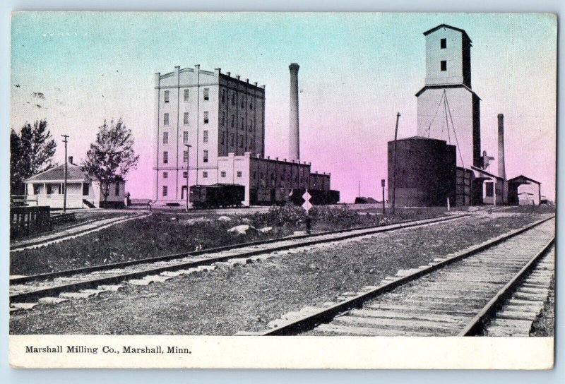Marshall Minnesota MN Postcard Marshall Milling Co. Exterior View c1914 Vintage