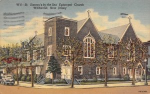 St. Simeon's by-the-Sea Episcopal Church Wildwood, New Jersey Postcard