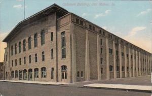 Iowa Des Moines Coliseum Building 1911