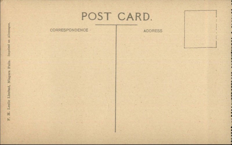 Welland Ship Canal c1910 Postcard - Thorold Twin Locks #4