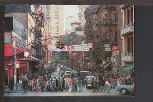 Chinatown New York NY Postcard BIN E626