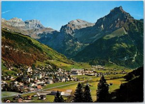 Zentralschweiz - Sommer Und Winterkurort Engelberg Switzerland Mountain Postcard