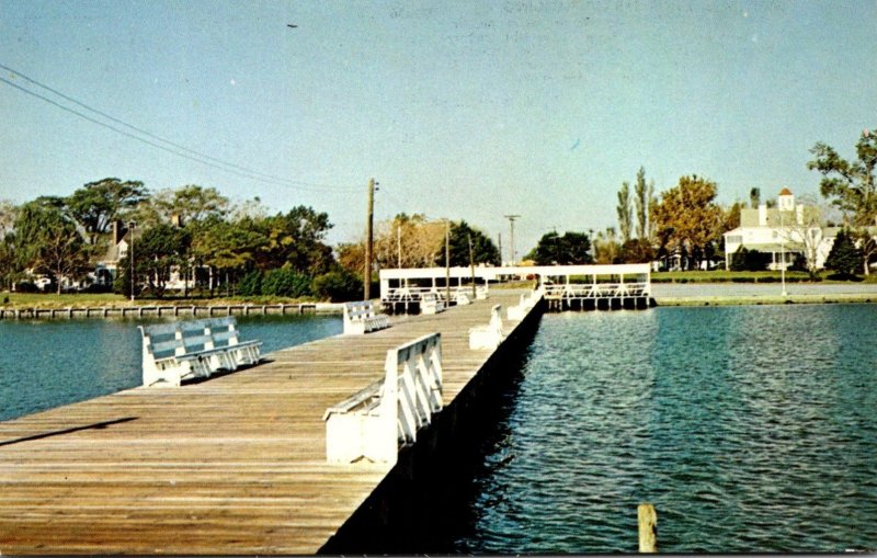 Maryland Chincoteague Bay Snow Hill Greetings From Public Landing Waterfront ...