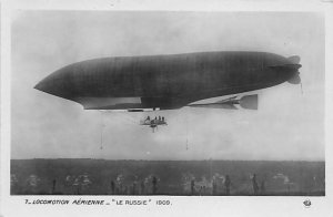 Locomotion Aerienne Le Russie 1909 Zeppelin Unused 