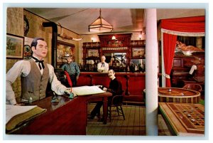 Bakersfield CA, Kern County Museum's Pioneer Village Bella Union Saloon Postcard 