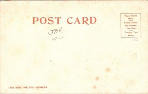 Home James Russell Lowell Cambridge Massachusetts MA Mass Detroit Postcard UDB 