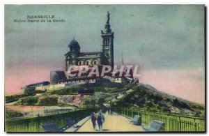 Postcard Old Marseille Notre Dame de la Garde