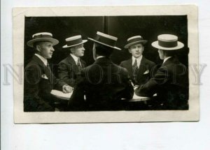 426978 RUSSIA Moscow Man in MIRRORS spirit seance REAL photo Monstr w/ autograph