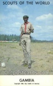 Gambia Boy Scouts of America, Scouting Copyright 1968 Unused 