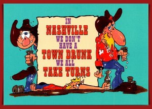 Tennessee, Nashville - Town Drunk  - [TN-155X]