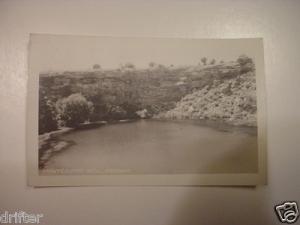 RPPC Montezumas well Arizona AZ postcard