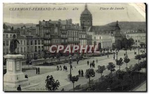 Old Postcard Clermont Ferrand Place de Jaude