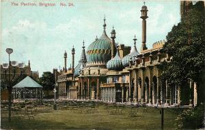 Vintage Postcard The Pavillion No. 24 Brighton England