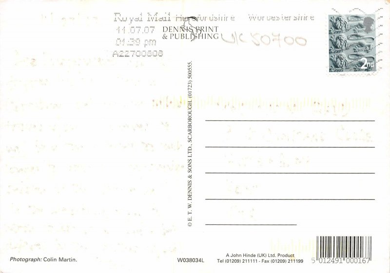 uk50700 the castle worcester real photo uk