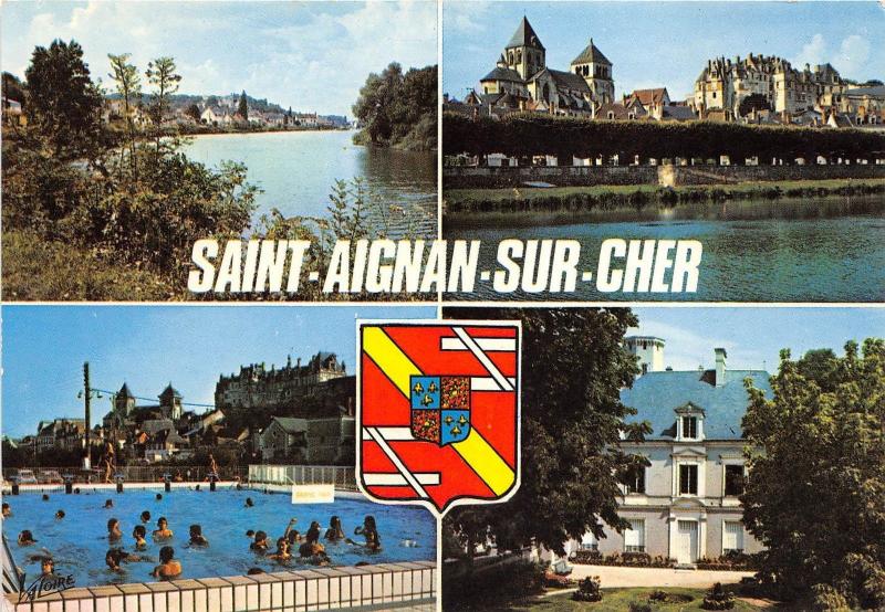 BR14239 Saint aignan sur Cher Le Cher   france