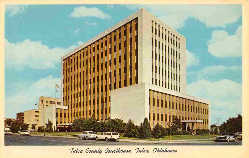 County Court House Tulsa Oklahoma postcard