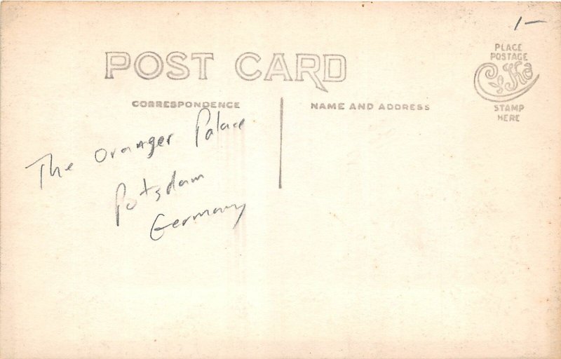 J25/ Foreign Postcard c1910 Potsdam Germany the Oranger Palace Building 128