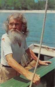 Biloxi Mississippi Hermit of Deer Island John Guilhot Vintage Postcard AA109028