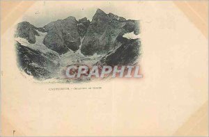 Old Postcard Cauterets Oulettes Gaube (map 1900)