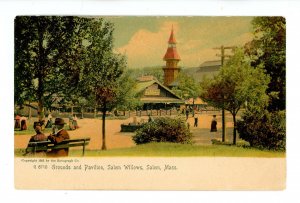 MA - Salem. Salem Willows Park, Pavilion, Amusements ca 1905