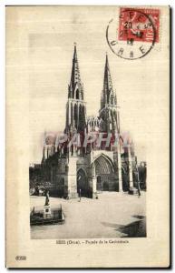 Old Postcard Sees Facade of the Cathedral