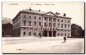 Annecy - L & # 39Hotel City - Old Postcard