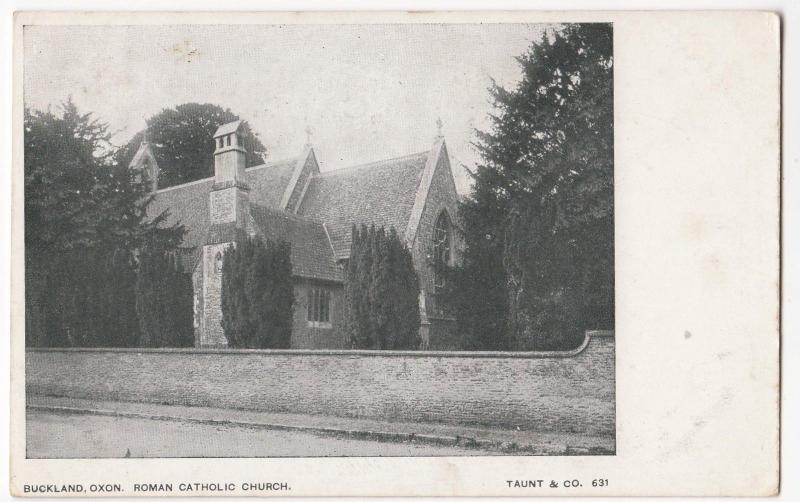 Oxfordshire; Buckland Roman Catholic Church PPC Unposted, By Taunts, c 1910's 