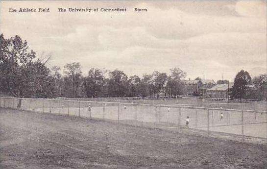 Connecticut Storrs Tennis Courts Athletic Field Univ Of Conn Albertype