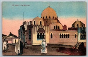 Alger  Algiers  La Medersa    Postcard