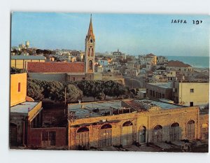 Postcard Partial view at sunset, Jaffa, Israel