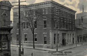 H74/ Monongahela Pennsylvania Postcard c1910 Alexander Bank Building 17