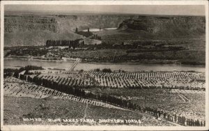 Blue Lake Farm Southern Idaho ID c1910 Real Photo Postcard