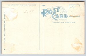 Transport~Cedar Rapids Iowa~Union Passenger Station & Cannon~Vintage Postcard