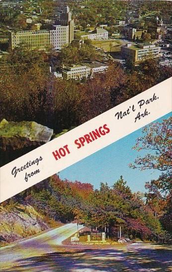 Greetings From Hot Springs Nat'l Park Arkansas 1963