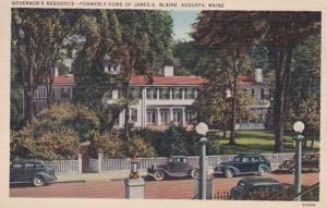 Maine Augusta Governor's Residence Former Home Of James G Blaine