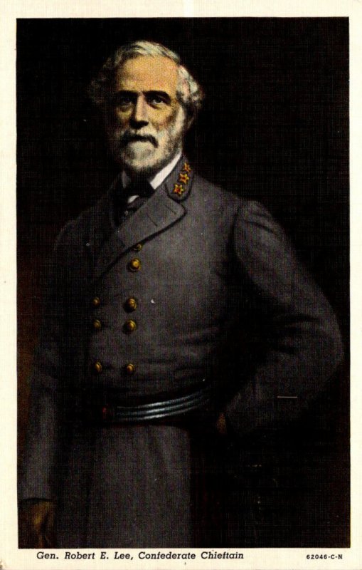 General Robert E Lee Confederate Chieftain Curteich