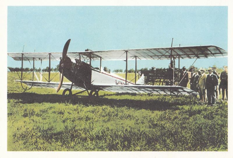 First Toronto To Ottowa Airmail Service 1918 WW1 Postcard