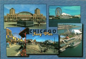 Navy Pier Entertainment Complex, Chicago, Illinois Postcard