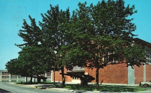 Postcard Morton Naval Submarine Base Gymnasium New London Groton Connecticut CT