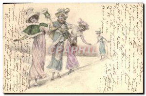 Old Postcard Fantasy Illustrator Women