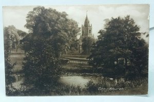 St Bartholomews Church & River Tong Shropshire New Vintage Friths Postcard 1920s