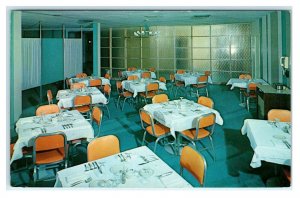 TOLEDO, OH ~ DINING ROOM B P O ELKS Lodge #53 c1950s Lucas County  Postcard