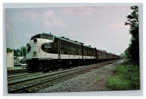 Vintage 1977 Postcard Southern 6133 Railroad Locomotive Passenger Train