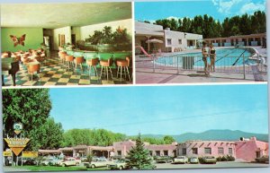postcard  Kachina Lodge and Motel  Taos New Mexico