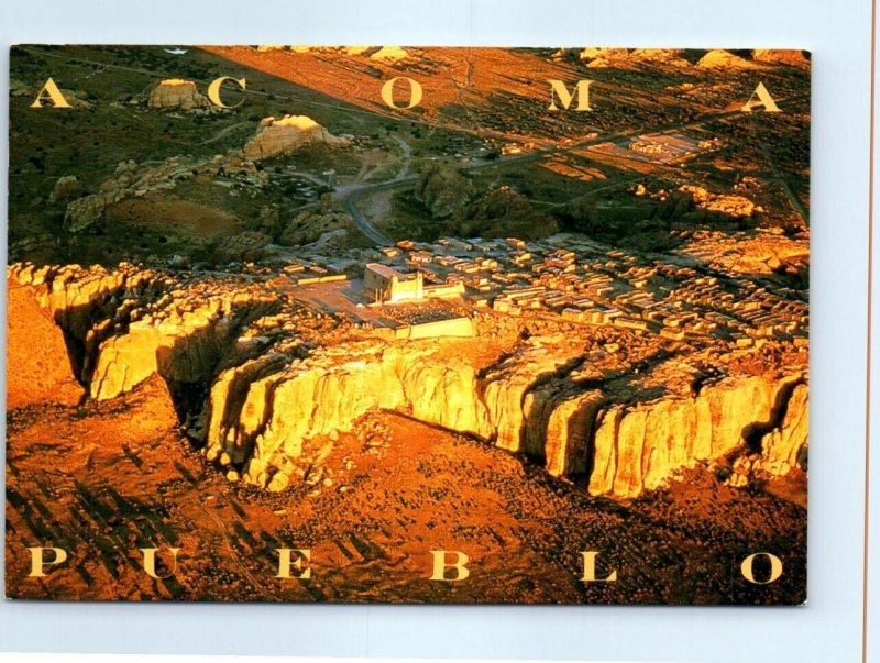 Postcard - Acoma Pueblo, New Mexico