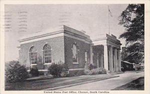 South Carolina Cheraw United States Post Office