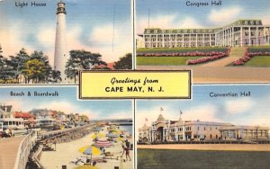 Greetings from Cape May, N. J., USA in Cape May, New Jersey