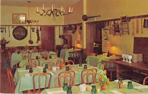 Lebanon Ohio Golden Lamb Shaker Dining room Vintage Postcard J54941