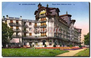 Old Postcard Evian les Bains Royal Hotel